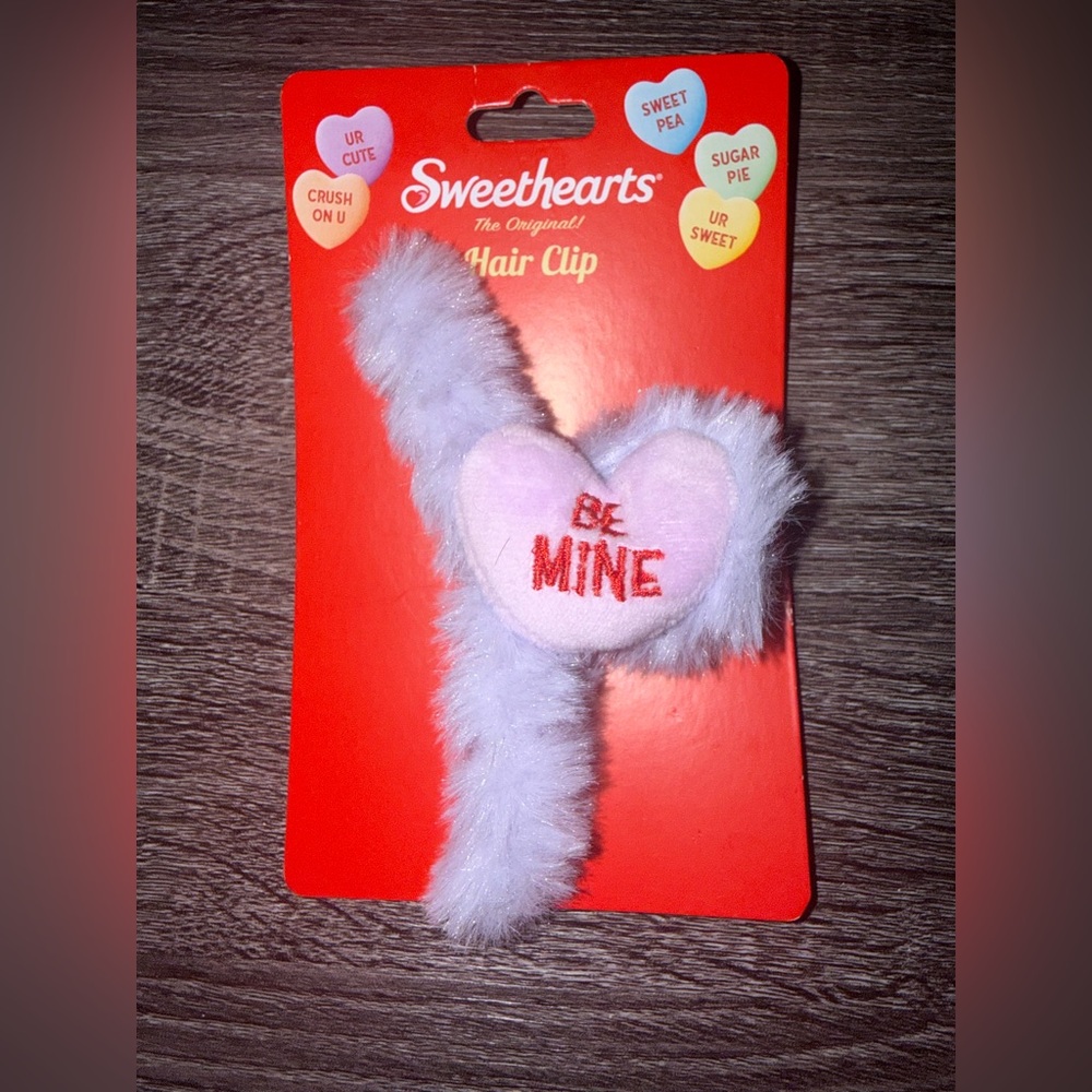 Sweethearts Purple Hair Clip for Kids